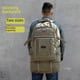 thumbnail image 1 of Mochila de viaje de lona resistente al desgaste de gran capacidad expandible, mochila de viaje para hombres, mochila para trabajadores migrantes, bolsa de mudanza, 1 of 4