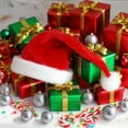 thumbnail image 4 of Sombrero Navideño Holiday Santa Claus Hat para La Fiesta Nuevo (40x26x2), 4 of 8