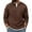 Coffee, variant on Mens Shirts Under $10 Mens Long Sleeve Thermal Shirt V Neck Thermal Tops Base Layer Undershirt Waffle Knit Pullover Sweater