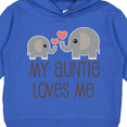 thumbnail image 3 of Inktastic My Auntie Loves Me Toddler Hoodie, 3 of 4