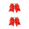 thumbnail image 1 of Sonducket Banda para el cabello grande Nudo de lazo Grueso Goma elástica Sin enganches Coleta Titular Pelos Cuerda Bobbles Scrunchies sin costura para Rojo 2piezas Sonducket CBP458615, 1 of 1