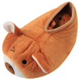thumbnail image 5 of Juguete interactivo para perros, resistente a las mordeduras, juguete que fluye, muñecos de imitación de animales con nido para entrenamiento y perros, amarillo, 5 of 5