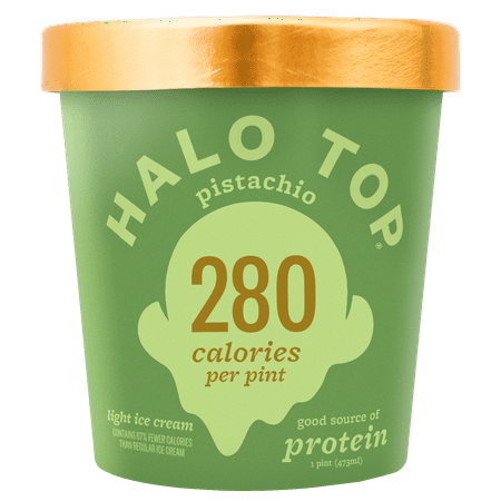 Halo Top Creamery Ice Cream, Multiple Flavors Available, Case of 8