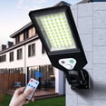 thumbnail image 3 of Hugtrwg Lámpara Pared Con Solar Sensor Impermeable Patio Exterior (D), 3 of 8