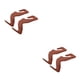 thumbnail image 4 of Riwesomey Suspensión del respaldo del asiento del vehículo Ganchos universales Titular Interior 2 piezas Marrón 2 uds marrón 2piezas Riwesomey CBP312587, 4 of 5