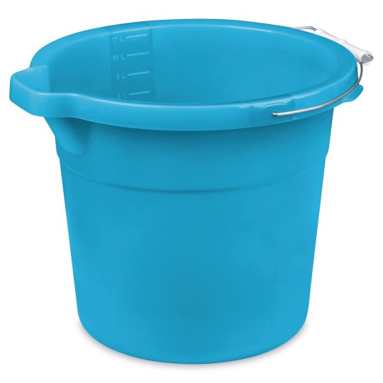 3PK 12 Quart Spout Bucket