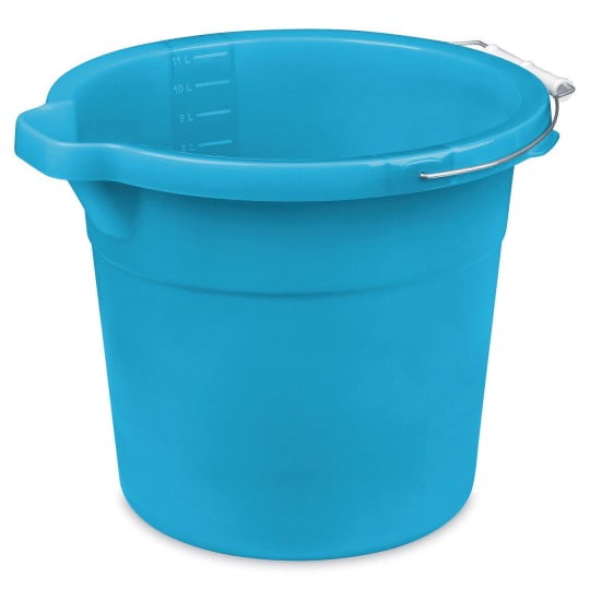 3PK 12 Quart Spout Bucket