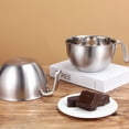 thumbnail image 3 of 1 Set of Double Boiler Pot Stainless Steel Melting Pot Cheese Butter Heating Pot Kitchen Supply, 3 of 9