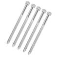thumbnail image 1 of Wood Self Tapping  Screw, Hex Lag Screws 25PCS Durable Neat Excellent DIN571 Standard  For Carpentry, 1 of 8