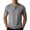 Gray, variant on hotojiny Men's Henley Shirt Comfortable Short Sleeve T-Shirt Lightweight Solid Color Basic Tees Casual Summer Tops for Big and Tall