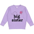 thumbnail image 2 of Inktastic Big Sister Butterfly Announcement Toddler Sweatshirt, 2 of 4