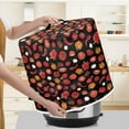 thumbnail image 4 of Housses pour Autocuiseur Électrique Cuiseur à Riz et Friteuse à Air Chaud Protecteur Isolé Décoration Maison avec Poche pour Cuillère/cuisson, Légumes Rouges, 4 of 4