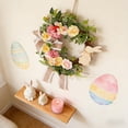 thumbnail image 5 of RKSTN Easter Wreaths for Front Door 13.77 Inch Green Home Decor for Wall Porch Window Spring Summer Wreath for All Seasons, 5 of 9