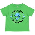 thumbnail image 3 of Inktastic Live Love Dolphins Boys or Girls Toddler T-Shirt, 3 of 5