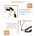 thumbnail image 3 of Shisuyan Cellphone Hanging Rope Polymer Clay 1Set 7.5x0.2in, 3 of 8