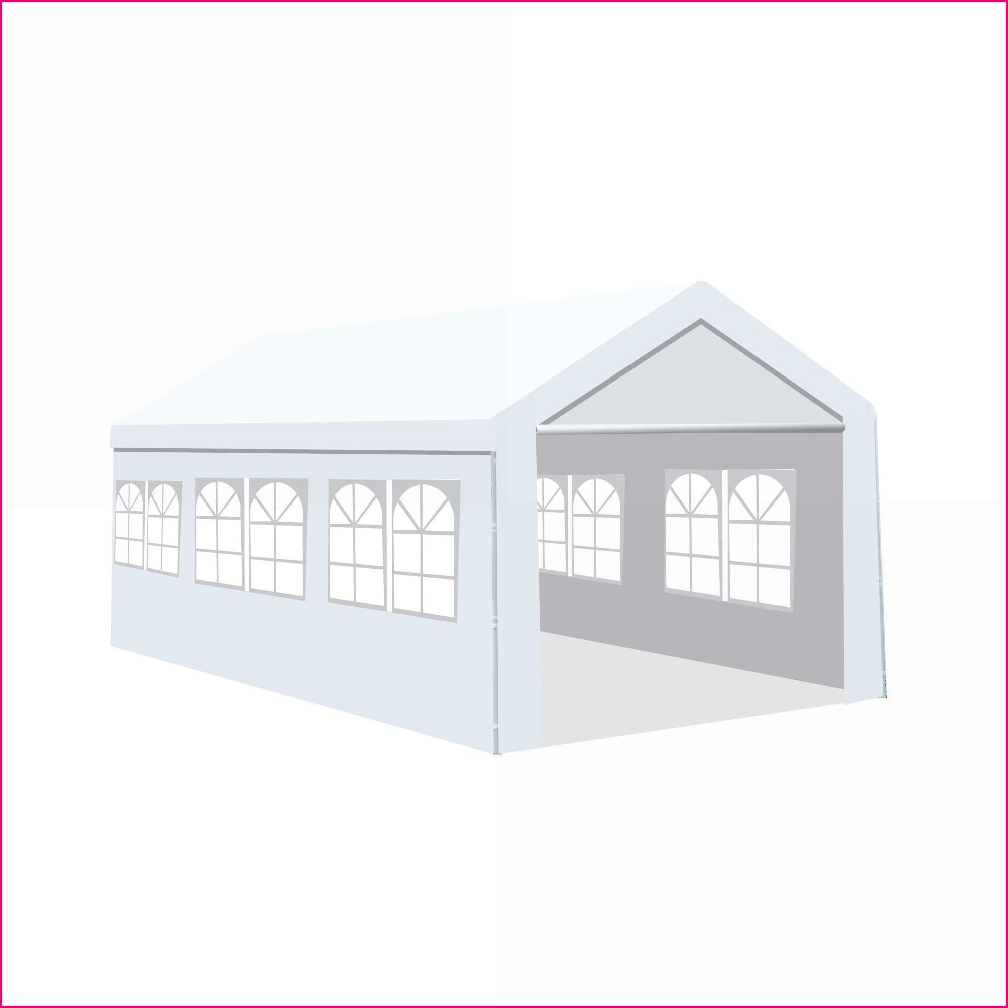 Carports | 10'x20'x9' Heavy Duty Car Shelter Canopy for Parking, Parties Outdoor Events | off-white | Steel