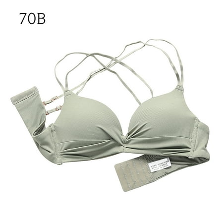 

Seamless Bra Wireless Thicken Sexy Push Breathable Lingerie Underwear Elastic Up