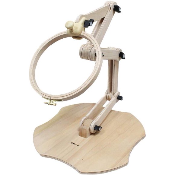 Soporte de suelo para bordar, ajustable, para punto de cruz, estilo Nurge