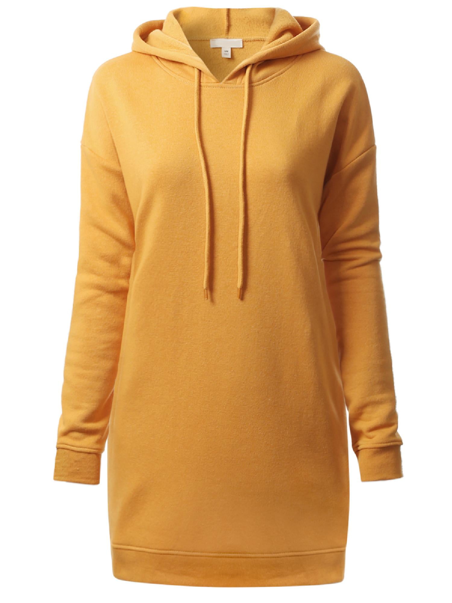 tunic length hoodie sweatshirt