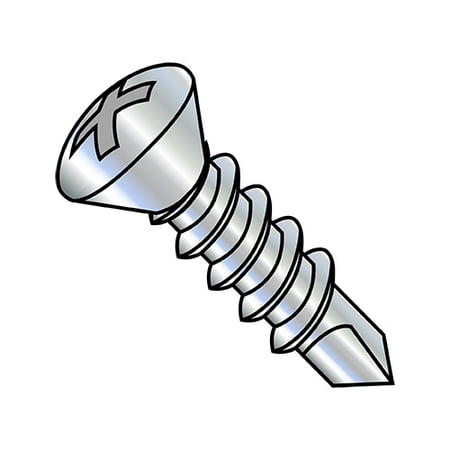 

10-16X2 Phillips Oval Self Drilling Screw Full Thread Zinc (Pack Qty 2 000) BC-1032KPO