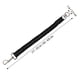 thumbnail image 4 of Correa de extensión de nylon reflectante para perros Cable de extensión para correr resistente y elástico resistente para perros pequeños y medianos (negro), 4 of 6