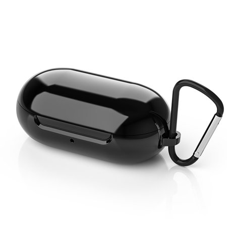 For Samsung Galaxy Buds / Plus Case with Keychain  Protective Earbuds Cover  Metallic Black price history on PriceWatchPro