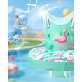 thumbnail image 7 of HeySplash Swim Vest for Age 3-6, Swim Trainer Vests with Adjustable Strap for Boys Girls 29-55lbs, Children Swimsuit, Floating Tube for Beginner,Green Leaves + Pink Flamingo, 7 of 7
