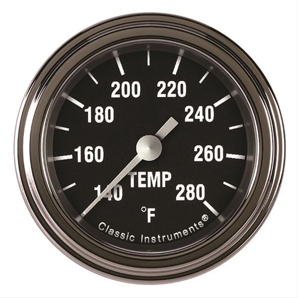 Classic Instruments Hot Rod Temperature Gauge 2-1/8 Full Sweep Classic Instruments Hot Rod Temperature Gauge 2-1/8 Full Sweep