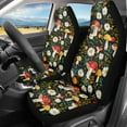 thumbnail image 2 of Jeiento Aesthetic Mushroom Car Seat Covers Front Seats Protector High Back Seat Covers for Trucks Auto Seat Covers for Most Cars,Van,SUV Interior Accessories Decor Set of 2, 2 of 7