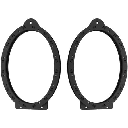 Chevrolet Camaro Release Bearing - 2010-2015 Chevy Chevrolet Camaro Rear Deck Speaker Adapter Spacer Rings - SAK067_69 - 1 Pair