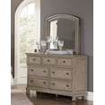 thumbnail image 4 of Traditional Accent 5pc Bedroom Furniture Set Queen Bed w Drawers Dresser Mirror Chest Nightstand Hidden Drawers Storage, 4 of 7