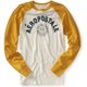 thumbnail image 1 of Camiseta deportiva de Manga larga Aeropostale con gráfico amarilla extragrande, 1 of 1