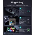 thumbnail image 4 of Adaptador CarPlay inalámbrico CNDPSTE para Apple Super Mini gris oscuro, 4 of 7