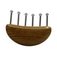 thumbnail image 2 of Cepillo masaje tipo peine, regalo cumpleaños, portátil, versátil, para uso doméstico, compacto, Gua Sha, ergonómico, 2 of 9
