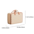 thumbnail image 4 of Bolsa de almacenamiento para ropa Tote organizadora de gran capacidad • Bolsa de acolcha para traslado • Tela resistente, asas resistentes, almacenamiento plegable en armarios, 4 of 4