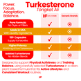 thumbnail image 3 of HealthFare Turkesterone with Tongkat Ali Capsules 110,000mg | 150 Capsules | Premium Formula | Naturally Sourced | Made in the USA, 3 of 6