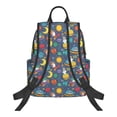 thumbnail image 3 of Daiia Cartoon Space School Backpack for Men and Women Lightweight Backpack Durable Backpack Water-Resistant,Travel,Work Bag, 3 of 9