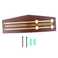 thumbnail image 3 of Guardoinrt Snooker Billiard Score Board Club Accessories Shuffleboard Black Scoreboard Device Red 43x14cm, 3 of 6