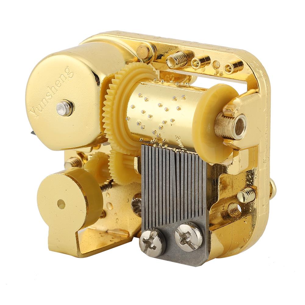 LYUMO Gold Plating Music Box Movement DIY Music Box Accessories with