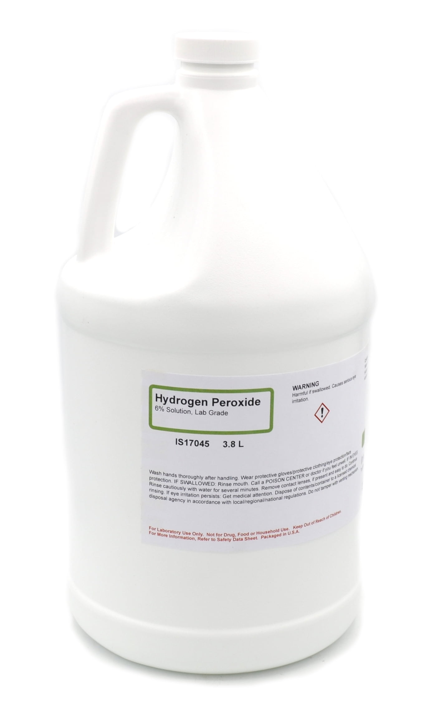 6 LaboratoryGrade Hydrogen Peroxide, 3.8L The Curated Chemical