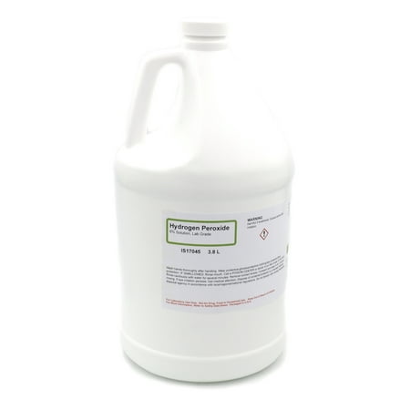6% Laboratory-Grade Hydrogen Peroxide, 3.8L - The Curated Chemical Collection