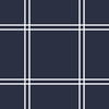 35 - Dark Blue - Modern Plaid