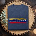 thumbnail image 3 of Jollimate Mens Venezuela Flag Graphic T-Shirt Distressed Brush Stars Shirt Venezuelan Pride Gift, 3 of 6