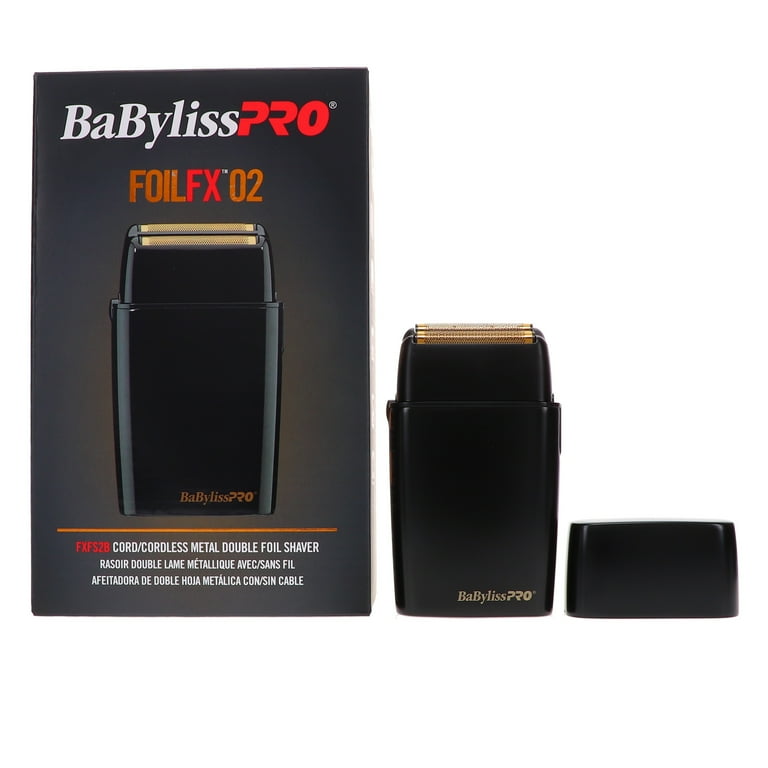 BaBylissPRO Barberology BLACKFX Electric Beard Double Foil