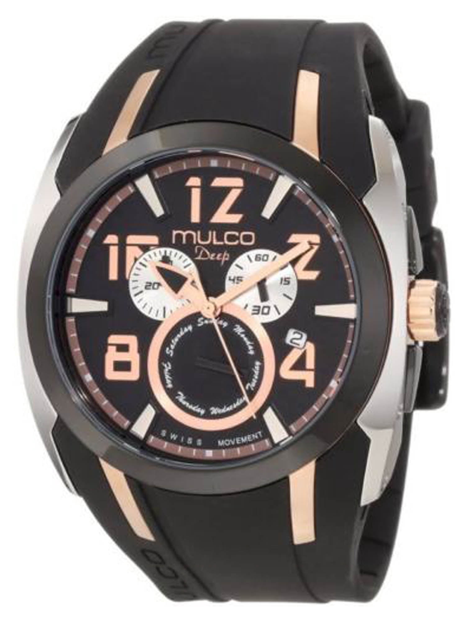 Unisex MW3-10302-053 Mwatch 3D Collection Purple Silicone  display picture 1