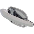 thumbnail image 2 of Front or Rear Right (Passenger Side) Exterior Door Handle Compatible with 2004-2010 BMW 528XI BMW 530I 530XI 535I 535XI 545I 550I 645CI 650I Chrome 51216961444-PFM, 2 of 5