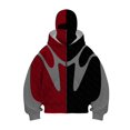 thumbnail image 1 of MHFRRA Sudadera con Capucha y Cremallera Moderna para Hombre, Diseño Elegante de Dos Capas, Ropa Deportiva Informal para Uso Diario En Primavera, Otoño E Invierno Rojo, 1 of 2