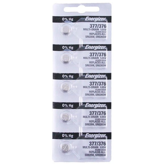 377 / 376 Battery SR626SW Energizer Watch Batteries (15 Batteries)