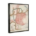 thumbnail image 4 of Stupell Industries Pink Squiggle Abstraction Abstract Painting Black Floater Framed Canvas Art Print Wall Art, 25 x 31, 4 of 10