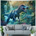 thumbnail image 4 of JRXY Dinosaur Tapestry for Boys Room Decor, Wild Anicient Animals Wall Tapestry, Nature Forest Fairytales Dinosaur Tapestry Wall Hanging for Bedroom Living Room Dorm Room Painting, 4 of 6